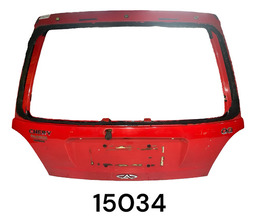 Tampa Traseira Chery Qq 2011 A 2014 15034 Vermelho