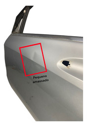 PORTA DIANTEIRA ESQUERDA B200 2013 / 2015 14643 DIANTEIRO ESQUERDO PRATEADO