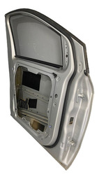 PORTA DIANTEIRA ESQUERDA B200 2013 / 2015 14643 DIANTEIRO ESQUERDO PRATEADO