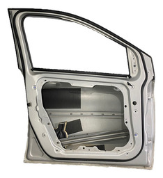 PORTA DIANTEIRA ESQUERDA B200 2013 / 2015 14643 DIANTEIRO ESQUERDO PRATEADO