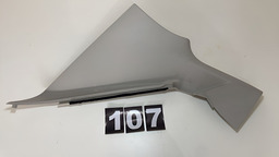 Acabamento Coluna Tras Es. Peugeot 408 2011/15 *107 Cinza