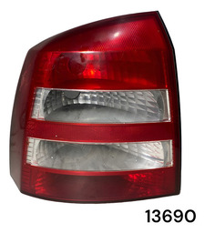 LANTERNA ESQUERDA CHEVROLET ASTRA HATCH 2005/2011 13690 ESQUERDO VERMELHO
