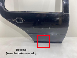 PORTA TRASEIRA DIREITA GOLF 1998 A 2013 PRETO