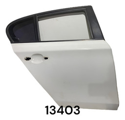 Porta Traseira Direita Bmw 118i 120i 2008 A 2012 Traseiro Direito Branco