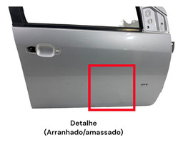 PORTA DIANTEIRA DIREITA FIESTA 2003 A 2014 PRATEADO