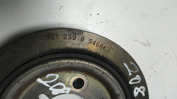 POLIA VIRABREQUIM PEUGEOT 208 2021 *1334 PR012