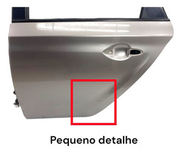 PORTA TRASEIRA ESQUERDA HB20 HATCH 2013 A 2019 CINZA-ESCURO