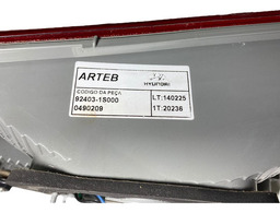 LANTERNA TRASEIRA ESQUERDA HB20 HATCH 2013 A 2019 (MALA) ESQUERDO/MOTORISTA VERMELHO