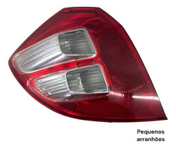 LANTERNA TRASEIRA ESQUERDA FIT 2009 A 2014 ESQUERDO VERMELHO