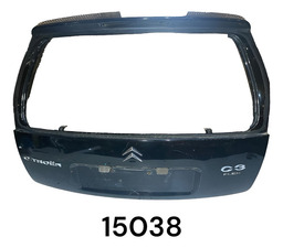 Tampa Traseira Citroen C3 2008 A 2012 15038 Preto