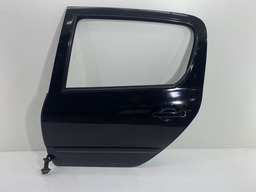Porta Traseira Esquerda Peugeot Hatch/sedan 307 2001 A 2012 Preto