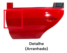 PORTA TRASEIRA ESQUERDA GOL VOYAGE G5 G6 G7 G8 VERMELHO
