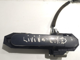 MAÇANETA TRASEIRA DIREITA LIVINA 2012 *1562 CX022 CINZA-ESCURO