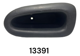 Moldura Puxador Porta D.l.esq Peugeot 206 02/06 13391 Preto