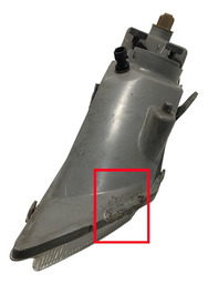 FAROL DIANTEIRO ESQUERDO CHEVROLET CELTA 2001/06 1100093 ESQUERDO