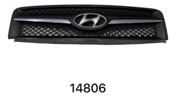 Grade Dianteira Hyundai Tucson 2005 A 2015 14806 Preto Direito