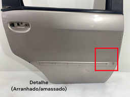 PORTA TRASEIRA DIREITA IDEA 2006 A 2016 DOURADO