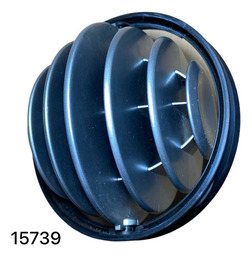 DIFUSOR AR COND PAINEL CITROEN C3 2003 A 2012 15739