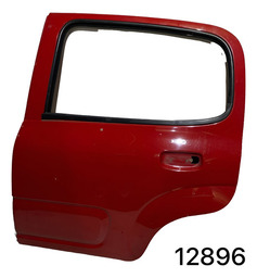 Porta Traseira Esquerda Fiat Uno Vivace 2017 Traseiro Vermelho