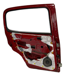 PORTA TRASEIRA ESQUERDA FIAT UNO VIVACE 2017 TRASEIRO VERMELHO