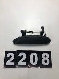 MAÇANETA TRASEIRA ESQUERDA CLIO 2004 *2208 CX034 PRETO