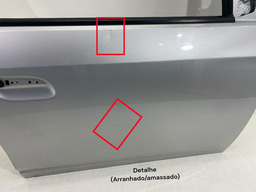 PORTA DIANTEIRA DIREITA ONIX PRISMA 2013 A 2020 PRATEADO