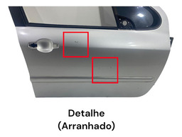 PORTA DIANTEIRA DIREITA PEUGEOT 307 2001 A 2012 PRATEADO