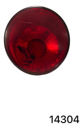 Refletor Olho De Gato Tras L/d Chery Qq 12/14 U 14304 Vermelho