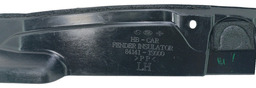 MOLDURA PARALAMA ISOLADOR ESQUERDO HYUNDAI HB20 2013 19 PRETO
