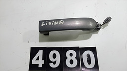 MAÇANETA TRASEIRA ESQUERDA LIVINA 2012 *4980 CX088 PRATEADO
