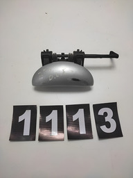 Maçaneta Dianteira Esquerda Peugeot 206 *1113 Cx020 Prateado