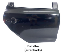 PORTA TRASEIRA DIREITA HYUNDAI I30 HATCH 2010 A 2012 PRETO