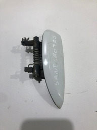 MAÇANETA TRASEIRA ESQUERDA SANDERO 2017 *1667 CX025 BRANCO