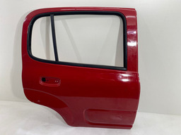 Porta Traseira Direita Uno 2011 A 2021 S/ Furo Moldur Vermelho