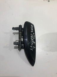 MAÇANETA TRASEIRA ESQUERDA RENAULT SANDERO 2020 *1694 CX025 PRETO