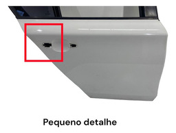 PORTA TRASEIRA DIR BMW SÉRIE 1 E87 116 118 120 123 130 05/11 DIREITA BRANCO