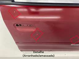 PORTA DIANTEIRA DIREITA ONIX ACTIV 2017 A 2019 C/ FURO MOLDU VERMELHO