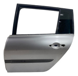 Porta Traseira Esquerda Megane Grand Tour 2007 A 2013 Prateado