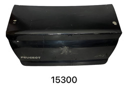 TAMPA TRASEIRA PEUGEOT 407 SEDAN 2005 A 2009 15300 PRETO