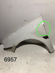 Paralama Esquerdo Gol G3 2001 Com Detalhes *6957 Pr063