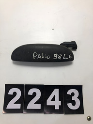 MAÇANETA DIANTEIRA ESQUERDA PALIO 1998 *2243 CX034 PRETO
