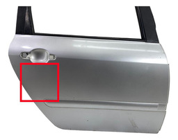 PORTA TRASEIRA DIREITA PEUGEOT 307 SW 2003 A 2008 PRATEADO
