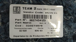 FORRO PORTA MALA ESQ PEUGEOT 208 2022 98274541ZD *047