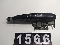 Maçaneta Traseira Direita Citroen C4 2012 *1566 Cx022 Preto