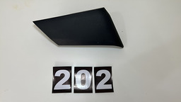 Acabamento Direito Banco Prisma 2017/19 L0282837 *202 Preto