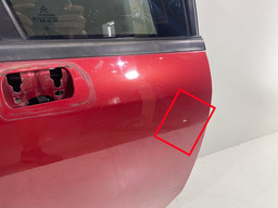 PORTA DIANTEIRA DIREITA C4 HATCH / PALLAS 2008 A 2013 VERMELHO