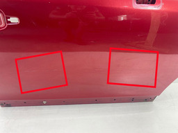PORTA DIANTEIRA DIREITA C4 HATCH / PALLAS 2008 A 2013 VERMELHO