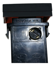 BOTÃO PISCA ALERTA HYUNDAI SANTA FÉ 2007 2008 A 2012 PRETO
