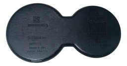 BORRACHA PORTA COPOS PEUGEOT 208 2021 2022 A  2024 PRETO