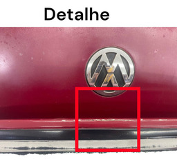 TAMPA TRASEIRA VW NEW BEETLE 2005 2006 2007 A 2010 VERMELHO